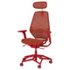 STYRSPEL Sedia da gaming, rosso
