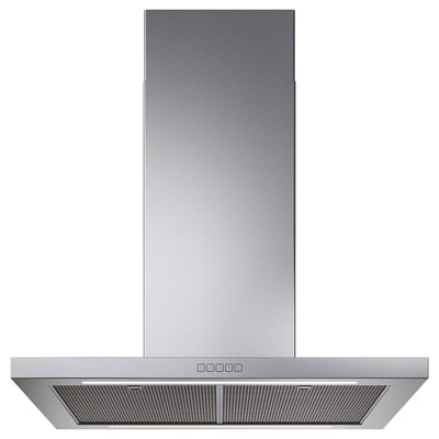 SVÄVANDE Cappa aspirante da soffitto, inox, 90 cm