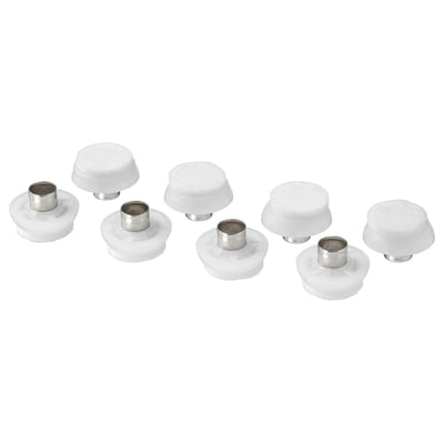 TRIXIG Feltrino con rivetto, bianco