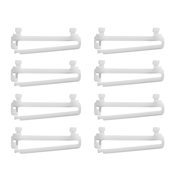 TRÖSTA Pattino per tende con passanti, maxi/bianco