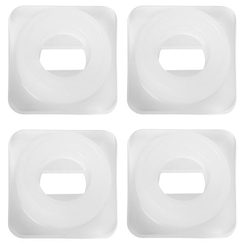 TRÖSTA Serratura, plastica/bianco