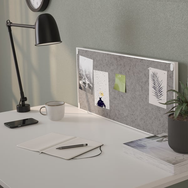TROTTEN Bacheca, bianco, 76x33 cm