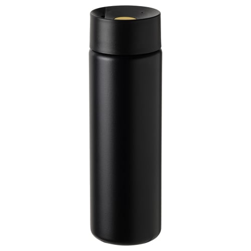 UNDERSÖKA Tazza da viaggio termica, nero, 0.4 l