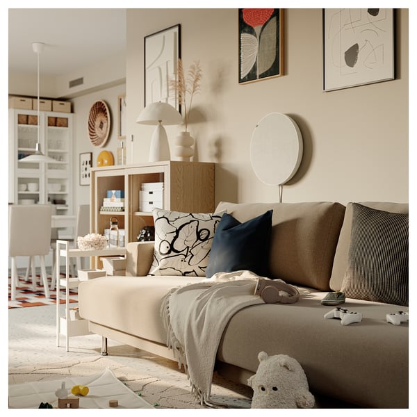 UPPÅKRA Elemento a 1,5 posti, con bracciolo sinistro/Samsala blu scuro