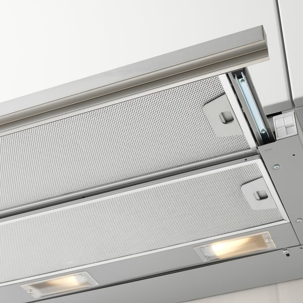 UTDRAG Cappa aspirante da incasso, inox, 60 cm