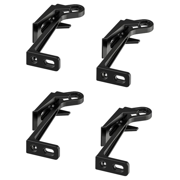UTRUSTA Fermo per cassetti/mobili cucina, nero