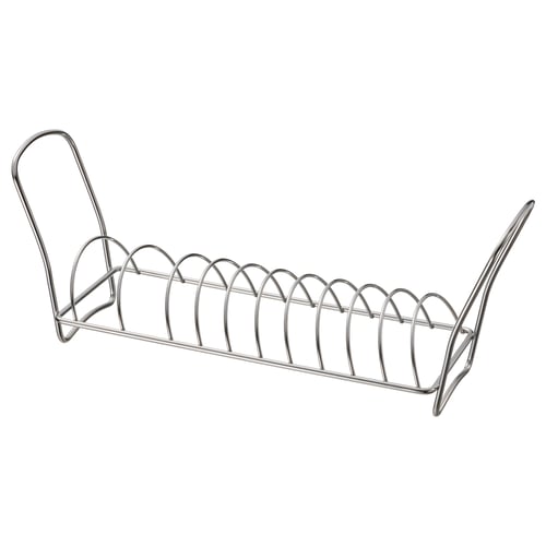 VÄLVÅRDAD Scolapiatti, inox, 12x32 cm