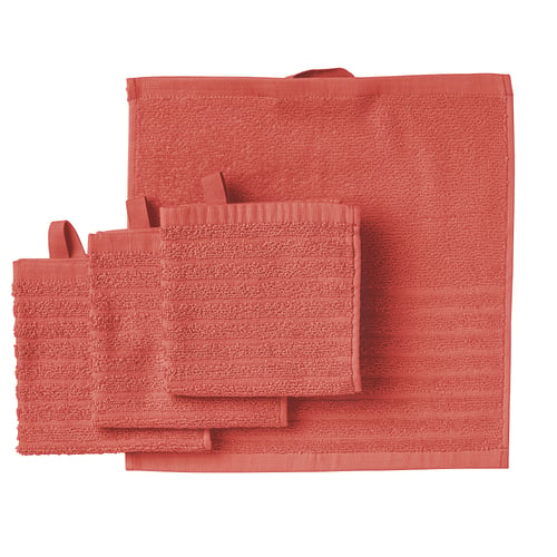 VÅGSJÖN Lavetta, arancione-rosso, 30x30 cm