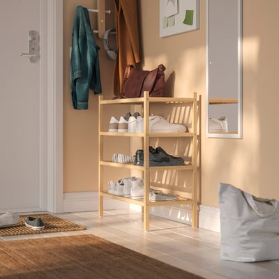 VASSKÄR Set mobili ingresso, 2 pezzi, bambù