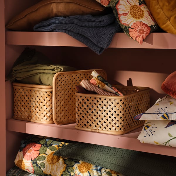 VIELÅNGEN Scatola con coperchio, 25x35x18 cm