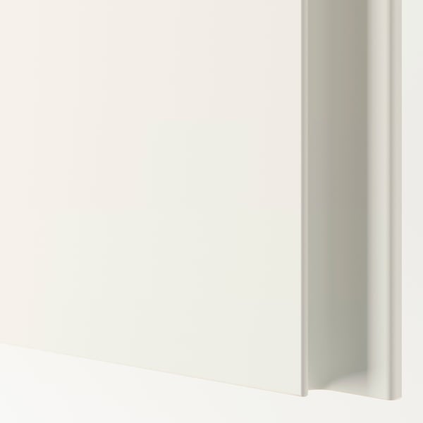 VIKANES Anta con cerniere, bianco, 50x195 cm