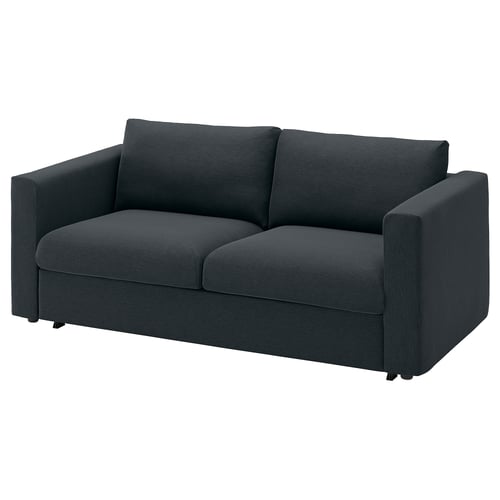VIMLE Divano letto a 2 posti, Knäbäck antracite