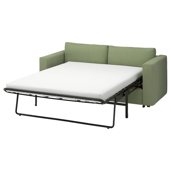 VIMLE Divano letto a 2 posti, Mosshed grigio-verde