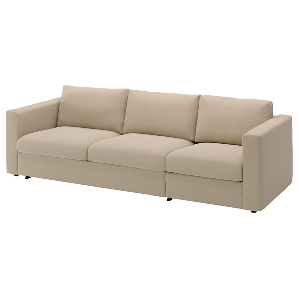 VIMLE Divano letto a 3 posti, Kelinge beige