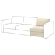 VIMLE Elemento a 1 posto, Knäbäck beige chiaro