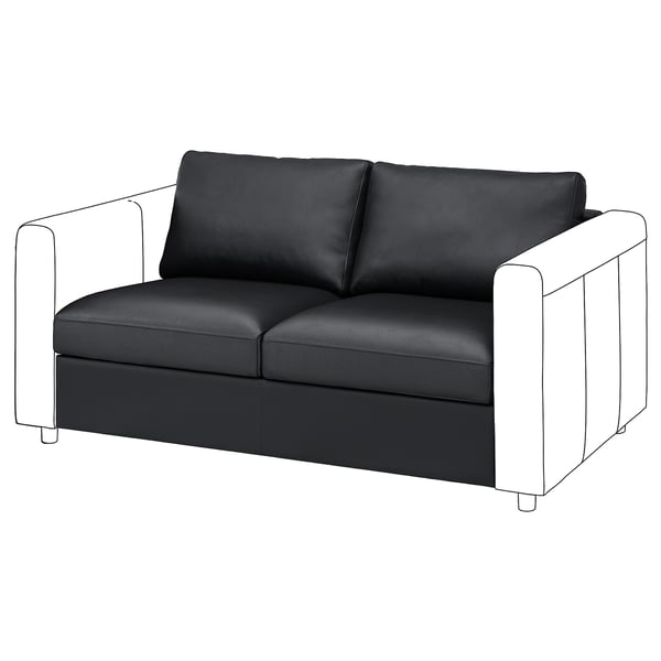 VIMLE Elemento a 2 posti, Grann/Bomstad nero