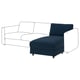 VIMLE Elemento chaise-longue, Kelinge blu scuro