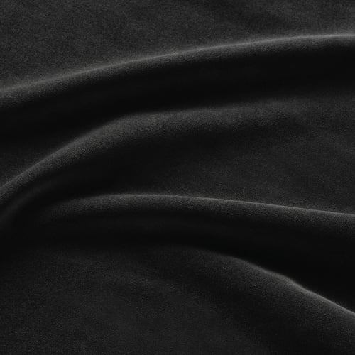 VIMLE Fodera per divano a 3 posti, con chaise-longue/Djuparp grigio scuro