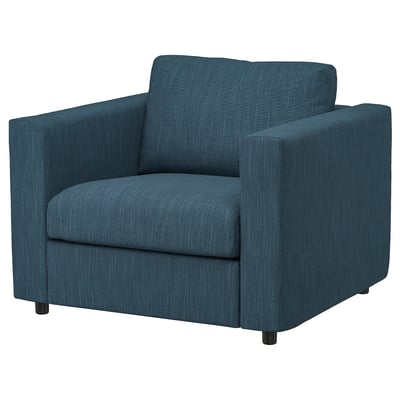 VIMLE Poltrona, Hillared blu scuro