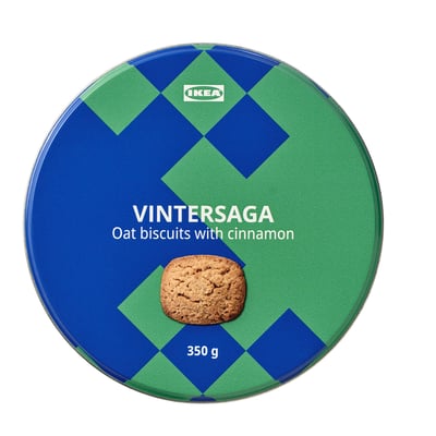 VINTERSAGA Biscotti all'avena e cannella, 350 g