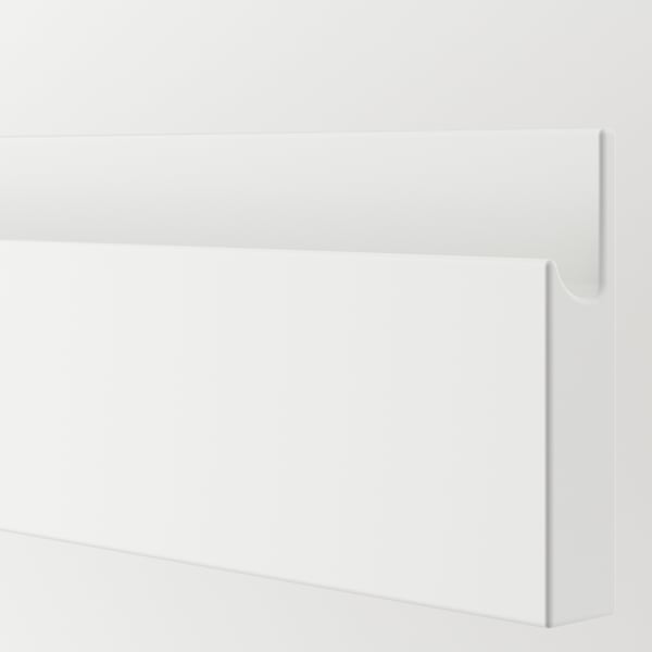 VOXTORP Frontale cassetto, bianco opaco, 60x10 cm