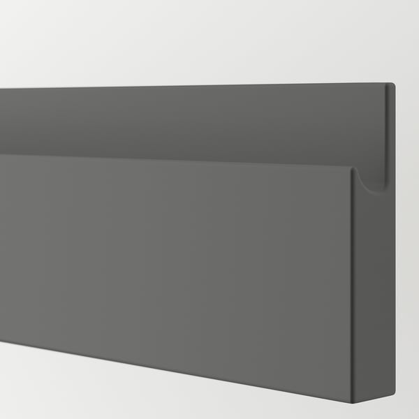 VOXTORP Frontale cassetto, grigio scuro, 40x10 cm