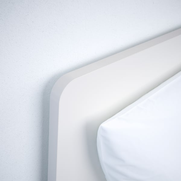 ASKVOLL Estructura de cama, blanco/Lönset, 160x200 cm