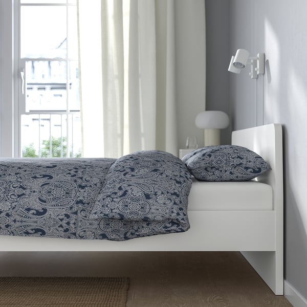 ASKVOLL Estructura de cama, blanco, 160x200 cm