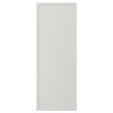 ASPUDDEN Puerta, gris claro, 30x80 cm