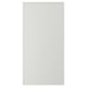 ASPUDDEN Puerta, gris claro, 60x120 cm