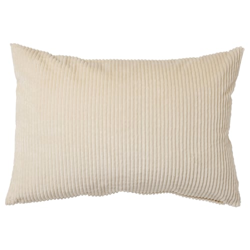 ÅSVEIG Funda de cojín, beige, 40x58 cm