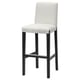 BERGMUND Estructura para silla bar, negro, 75 cm
