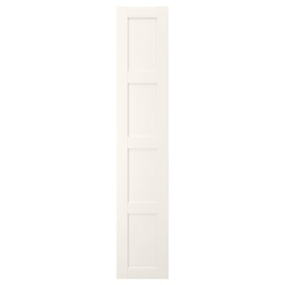 BERGSBO Puerta, blanco, 37x195 cm