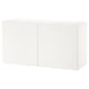 BESTÅ Gabinete, blanco/Sutterviken blanco, 120x42x64 cm