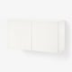 BESTÅ Gabinete, blanco/Sutterviken blanco, 120x42x64 cm