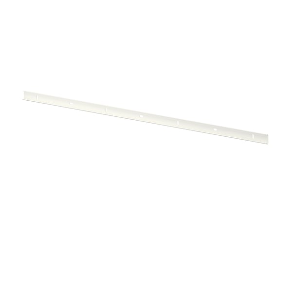 BOAXEL Riel de montaje, blanco, 62 cm