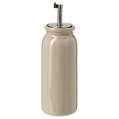 BRUGDHAJ Vinagrera / aceitera, beige, 19 cm