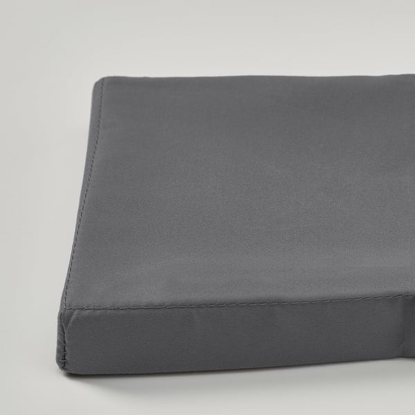 DRÖNA Tapa, Gris oscuro textil, 26x19 cm