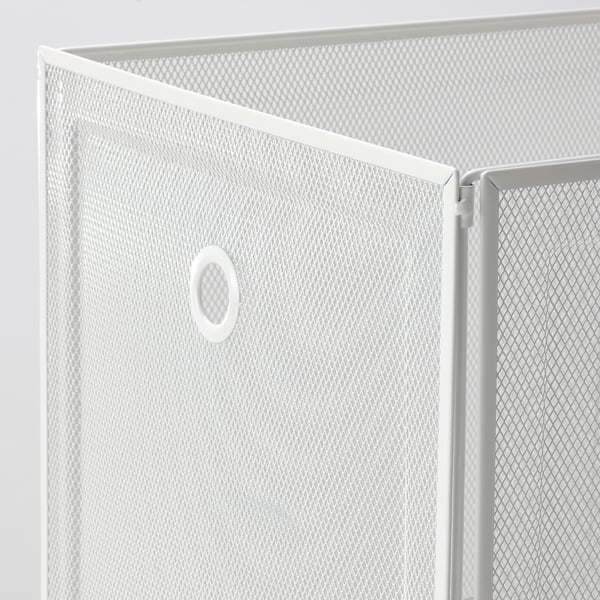DRÖNJÖNS Caja, blanco, 33x37x33 cm