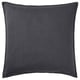 DYTÅG Funda de cojín, Gris oscuro, 65x65 cm