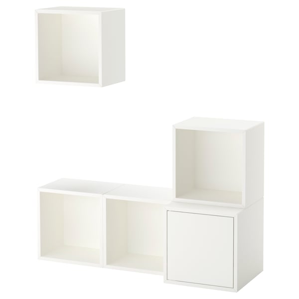 EKET Combinación mueble de almacenaje, blanco, 105x35x120 cm