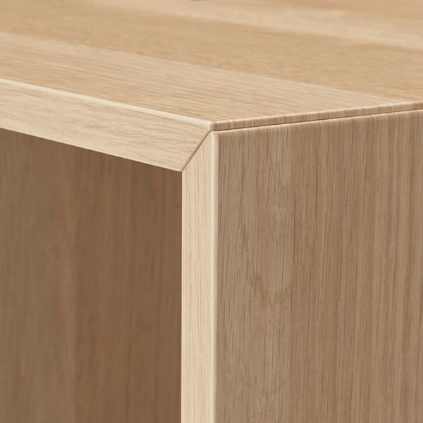 EKET Gabinete, efecto roble tinte blanco, 35x35x35 cm