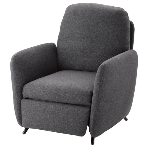 EKOLSUND Funda sillón reclinable, Gunnared Gris oscuro