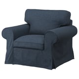 EKTORP Funda para sitial, Kilanda azul oscuro