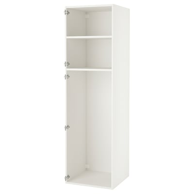 ENHET Mueble alto con 2 repisas, blanco, 60x210 cm