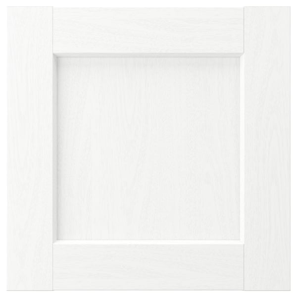 ENKÖPING Puerta, blanco efecto madera, 40x40 cm
