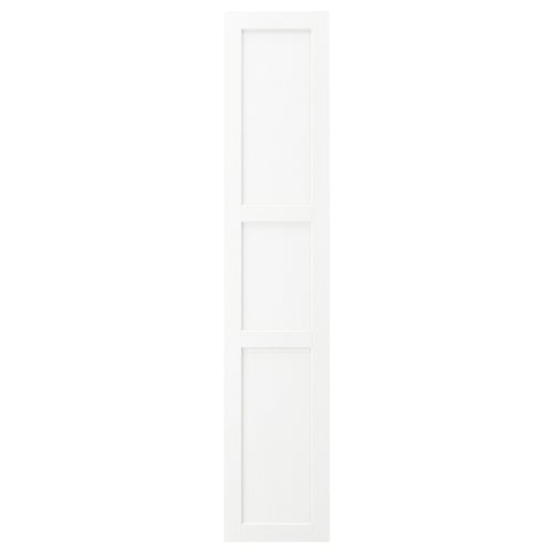 ENKÖPING Puerta, blanco efecto madera, 40x200 cm