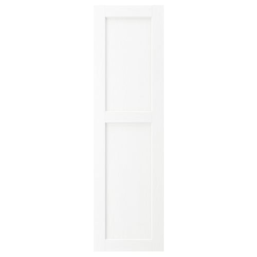 ENKÖPING Puerta, blanco efecto madera, 40x140 cm