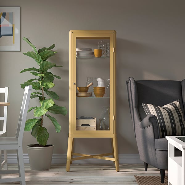 FABRIKÖR Vitrina, ocre, 57x150 cm