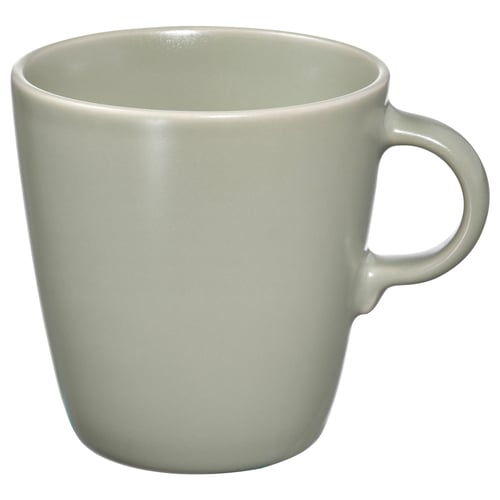 FÄRGKLAR Tazón, mate verde, 37 cl